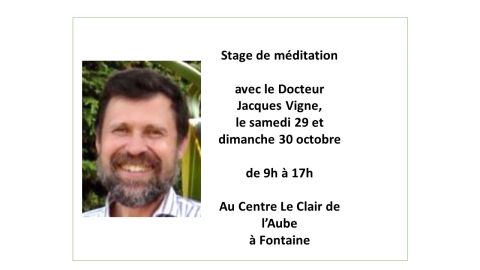 stage méditation vigne