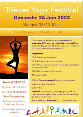 Trieves Yoga Festival